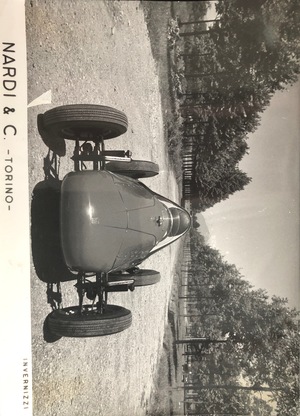 NARDI & C. - First Formula V built - Formcar NARDI & C. - First Formula V built - Formcar