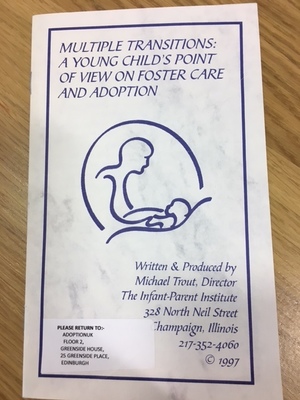 Adoptee Support - Multiple Transitions: A young child's point of view on foster care and adoption Adoptee Support - Multiple Transitions: A young child's point of view on foster care and adoption