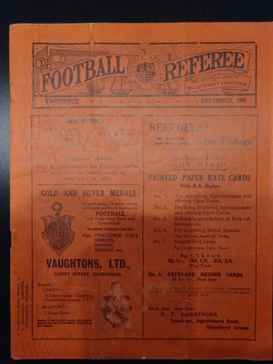 Football Referee - 1936-12 - December, The Football Referee - 1936-12 - December, The