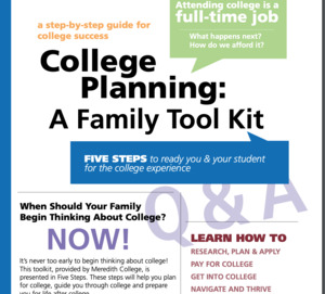 College Planning: A Family Toolkit (English/Spanish) College Planning: A Family Toolkit (English/Spanish)
