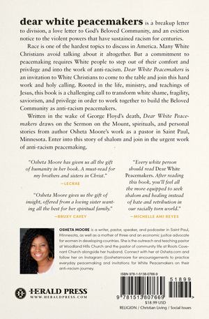 Dear White Peacemakers Dear White Peacemakers