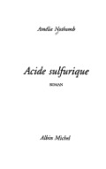 Acide sulfurique Acide sulfurique