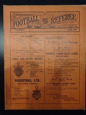 Football Referee - 1935-06 - June, The Football Referee - 1935-06 - June, The