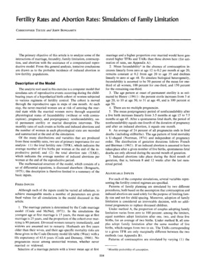 Birth control and abortion Birth control and abortion