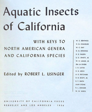 Aquatic Insects of California Aquatic Insects of California