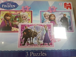 Disney Frozen 3 puzzle 50 pieces Disney Frozen 3 puzzle 50 pieces