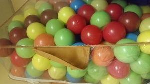 Balls, small & colourful (Plastic) Balls, small & colourful (Plastic)