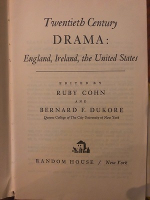 Twentieth century drama: England, Ireland, and the US Twentieth century drama: England, Ireland, and the US
