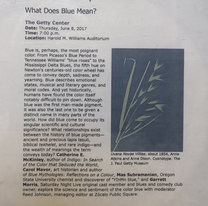 What does blue mean? (CD) What does blue mean? (CD)