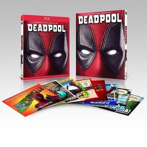 Deadpool Limited Edition Exclusive Packaging with Collectible Postcards Blu Ray + DVD + Digital HD Deadpool Limited Edition Exclusive Packaging with Collectible Postcards Blu Ray + DVD + Digital HD