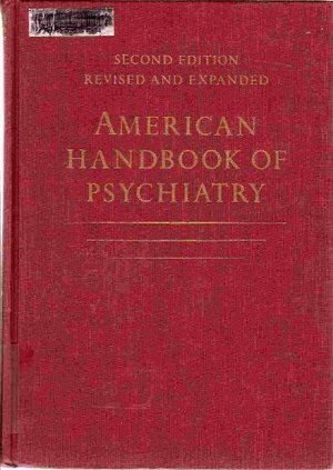 American Handbook of Psychiatry - Vol II American Handbook of Psychiatry - Vol II