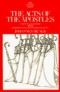 Acts of the Apostles (Anchor Bible, Vol 31), The Acts of the Apostles (Anchor Bible, Vol 31), The
