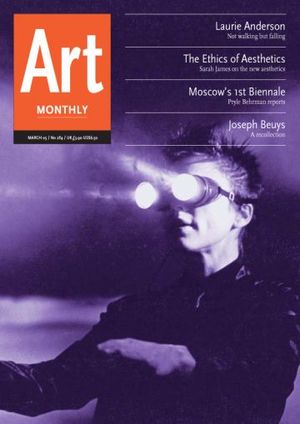 Art Monthly 284: March 2005 Art Monthly 284: March 2005