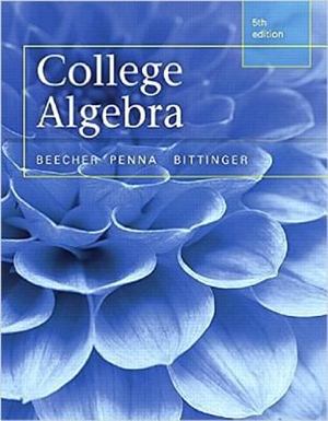 College Algebra, Books a la Carte Edition College Algebra, Books a la Carte Edition
