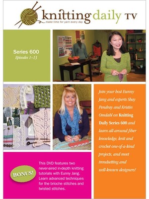 Knitting daily TV : series 600, episodes 1-13 (4-DVD set) Knitting daily TV : series 600, episodes 1-13 (4-DVD set)