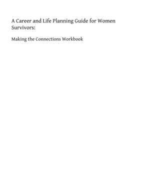 Career and Life Planning Guide for Women Survivors, A Career and Life Planning Guide for Women Survivors, A