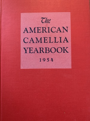 American Camellia Yearbook 1954 American Camellia Yearbook 1954