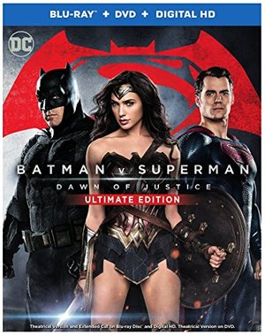 Batman v Superman: Dawn of Justice (Ultimate Edition Blu-ray + Theatrical Blu-ray + DVD + Digital HD UltraViolet Combo Pack) Batman v Superman: Dawn of Justice (Ultimate Edition Blu-ray + Theatrical Blu-ray + DVD + Digital HD UltraViolet Combo Pack)