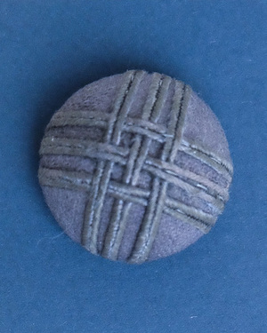 Button with Simple Basketweave Pattern Button with Simple Basketweave Pattern