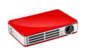 Projector: Q5 500 Lumen WXGA HD 720p HDMI 3D-Ready Pocket DLP with 4GB Memory (Red) Projector: Q5 500 Lumen WXGA HD 720p HDMI 3D-Ready Pocket DLP with 4GB Memory (Red)