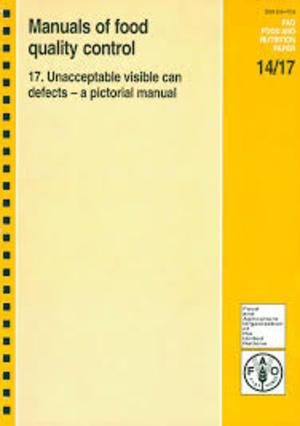 Manuals of Food Quality Control Manuals of Food Quality Control