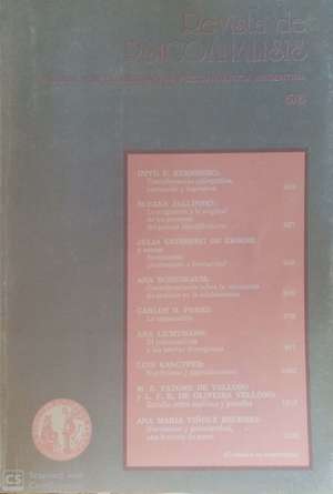 Revista de Psicoanálisis Revista de Psicoanálisis