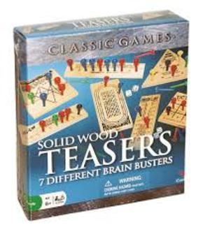 Solid Wood Brain Teasers Solid Wood Brain Teasers