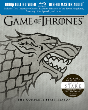 Game of Thrones: Season 1 Stark Limited Edition SIgil Packaging (Blu-ray + Digital Copy) Game of Thrones: Season 1 Stark Limited Edition SIgil Packaging (Blu-ray + Digital Copy)