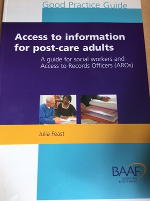 Adoptee Support - Access to Information for Post-Care Adults Adoptee Support - Access to Information for Post-Care Adults