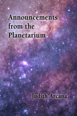Announements from the Planetarium Announements from the Planetarium