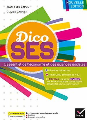 Dico SES - Dictionnaire d'économie et de sciences sociales Dico SES - Dictionnaire d'économie et de sciences sociales