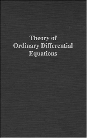 Theory of Ordinary Differential Equations Theory of Ordinary Differential Equations