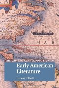 Cambridge Introduction to Early American Literature, The Cambridge Introduction to Early American Literature, The