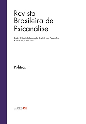 Revista Brasileira de Psicanálise Revista Brasileira de Psicanálise