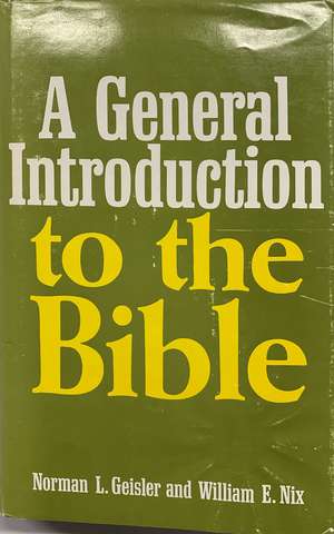 General Introduction to the Bible, A General Introduction to the Bible, A
