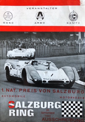 Ausschreibung 1. Nat. Preis von Salzburg 1969 Ausschreibung 1. Nat. Preis von Salzburg 1969
