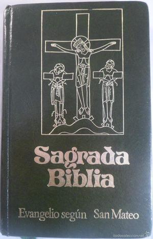 T.1 Sagrada Biblia: Evangelio según San Mateo T.1 Sagrada Biblia: Evangelio según San Mateo