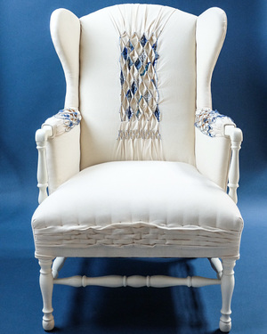 Smocked Armchair Smocked Armchair