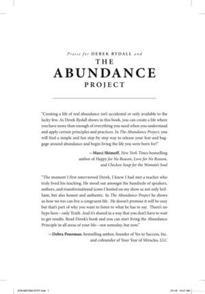 Abundance Project, The Abundance Project, The