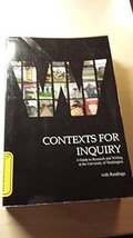CONTEXTS F/INQUIRY W/READINGS >CUSTOM CONTEXTS F/INQUIRY W/READINGS >CUSTOM