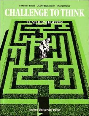 Challenge to think Challenge to think