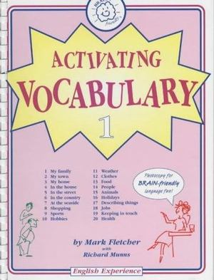 Activating Vocabulary Activating Vocabulary