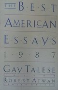 Best American Essays 1987, The Best American Essays 1987, The