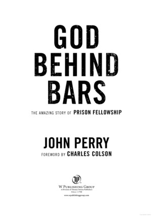 God Behind Bars God Behind Bars