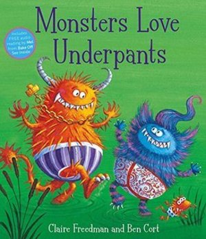 Monsters Love Underpants Pa Monsters Love Underpants Pa