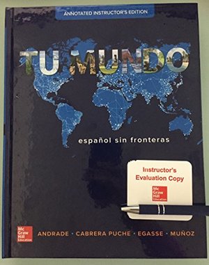 Tu Mundo >Inst.Ann.Ed< 2 Edition (2018) Tu Mundo >Inst.Ann.Ed< 2 Edition (2018)