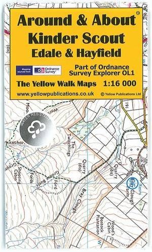 Around and About Map: Kinder Scout, Edale and Hayfield Around and About Map: Kinder Scout, Edale and Hayfield