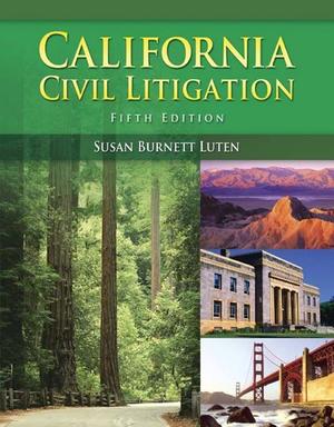 California Civil Litigation California Civil Litigation
