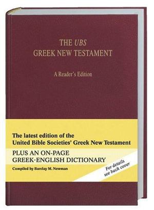 UBS Greek New Testament, The UBS Greek New Testament, The