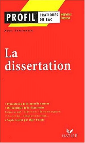 La dissertation La dissertation